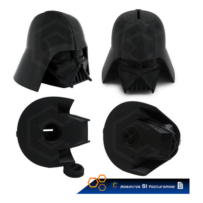Alcancía Ahorro Darth Vader Star Wars Figura 17cm 3d Petg Negro