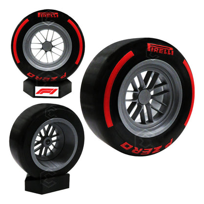 Llanta Fórmula 1 Pirelli P Zero Decorativa 19cm Impresión 3d