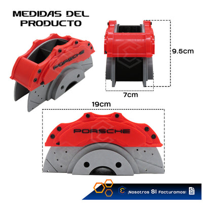Porta Lápices Organizador Escritorio Porsche Caliper 3d Mari