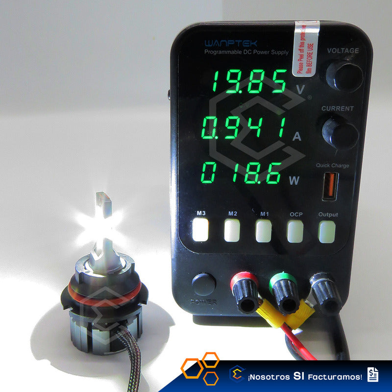 Kit Focos 12 Led 9007 Alta Baja Plug And Play 10000lm 12-24v 9007