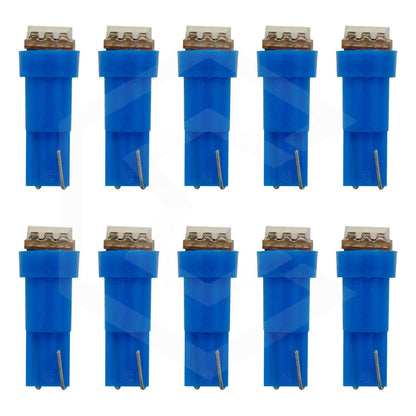 10 Focos Led Tablero De Mandos Cluster T5 2721 12v 7 Colores