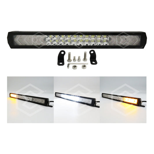 Barra Universal Direccional 44 Leds Bicolor 21w 13.7'' PuLG