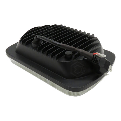Par Unidad 5x7 108 Led Blanco Aro De Angel Alta/baja 12/24v