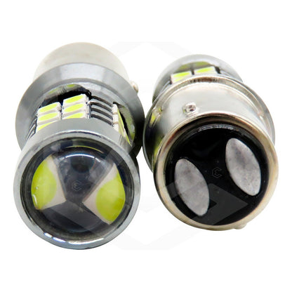 2 Focos 27 Led 1156 1157 3157 7440 7443 No Error Stop Cuarto