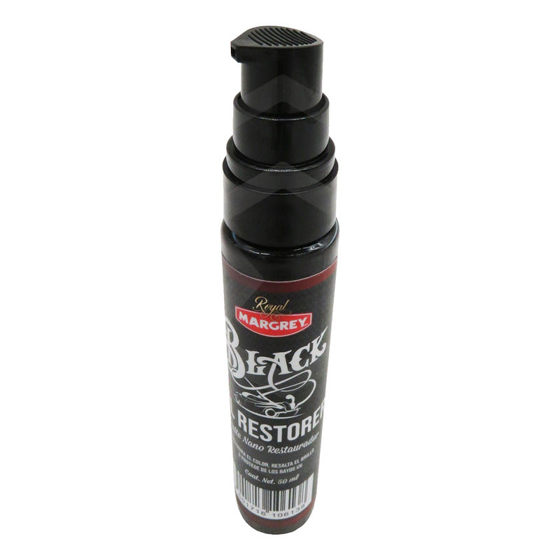 3 Restaurador De Plasticos Negros Oil Restorer 50ml Margrey