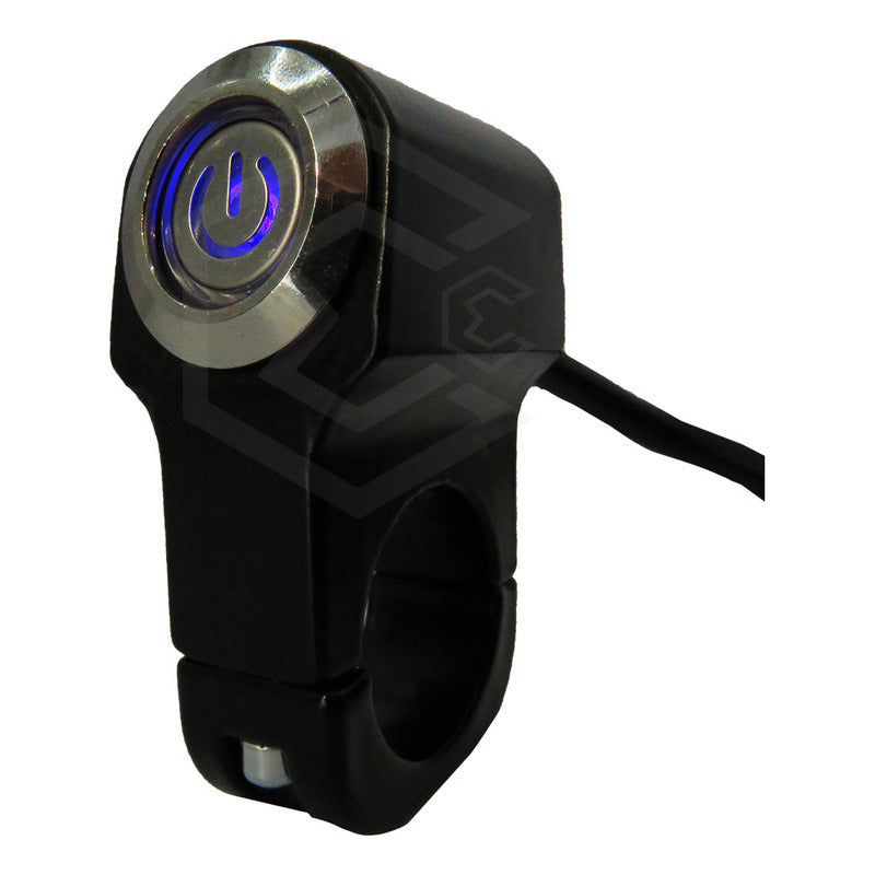 Switch Interruptor Manubrio On Off Moto Atvs Con Led 4x4