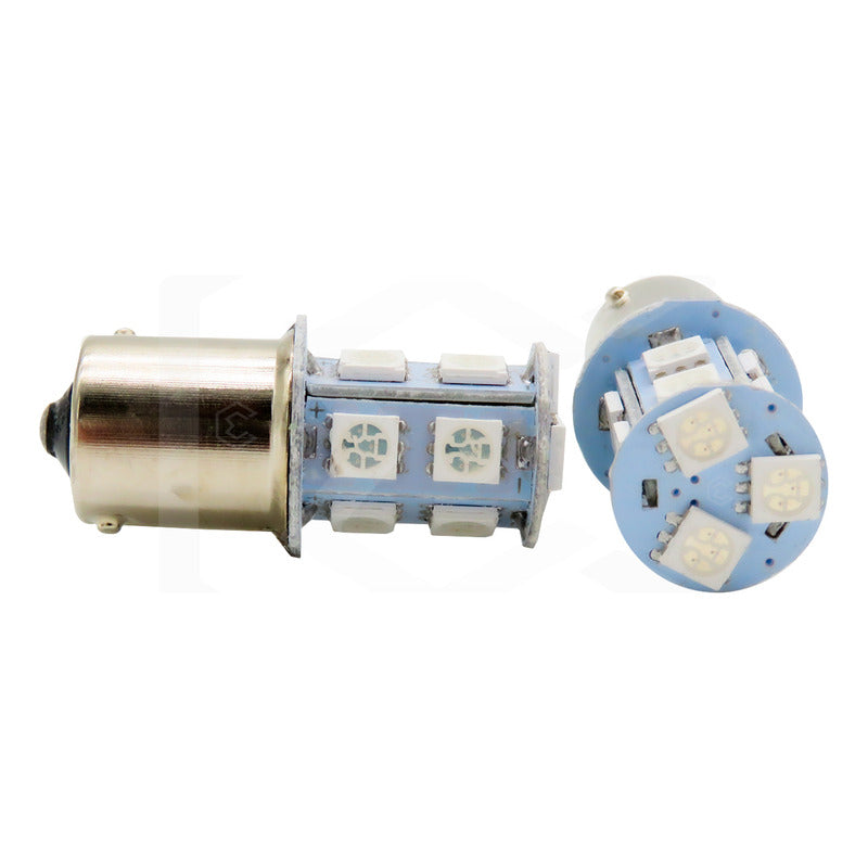 Par De Focos 13 Leds 1156 1 Polo Patas Parejas Función Fija