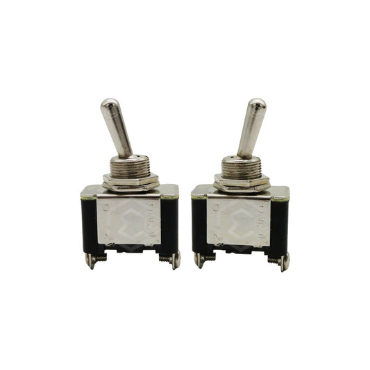Switch De Palanca 1 Paso On/off Metalico Reforzado Uso Rudo