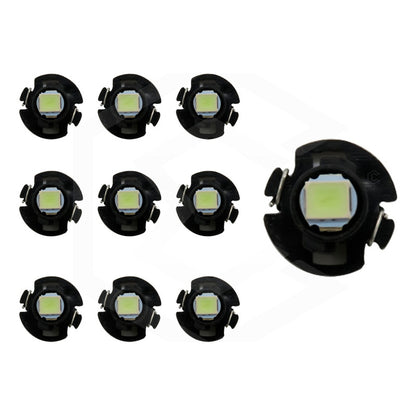 Kit 10 Focos Led T3 T4.2 T4.7 Clúster Para Tablero Fija 12v