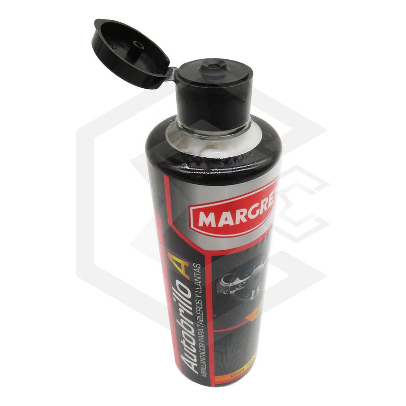 Autobrillo A 500ml Abrillanta Protege Tablero Llanta Margrey Color Blanco