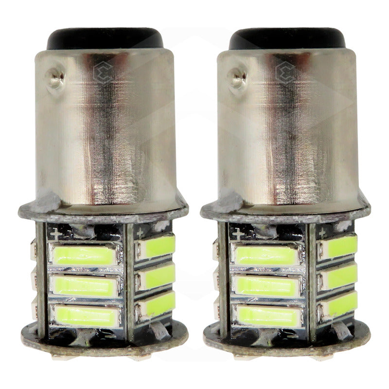 Par 2 Focos 3157 1156 1157 7440 7443 1176 21 Leds Estrobo