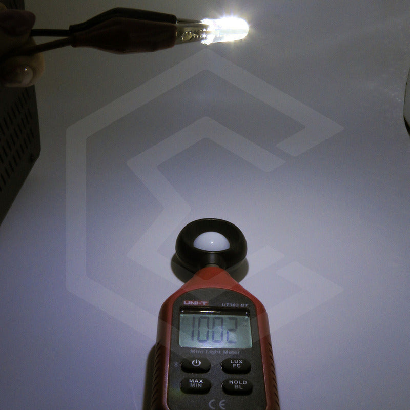 10 Focos Pellizco T10 1 Hiper Leds Cristal Alta Potencia 12v