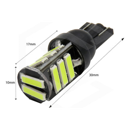 Par De Focos De Pellizco T10 11 Leds Super Potente Blanco12v