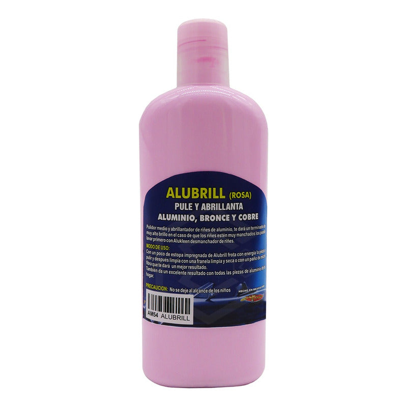5 Abrillantador Pulidor De Rines Aluminio Cobre Bronce 250ml