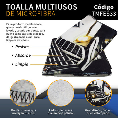 Toalla Microfibra Para Trailer Lonestar International 55x40