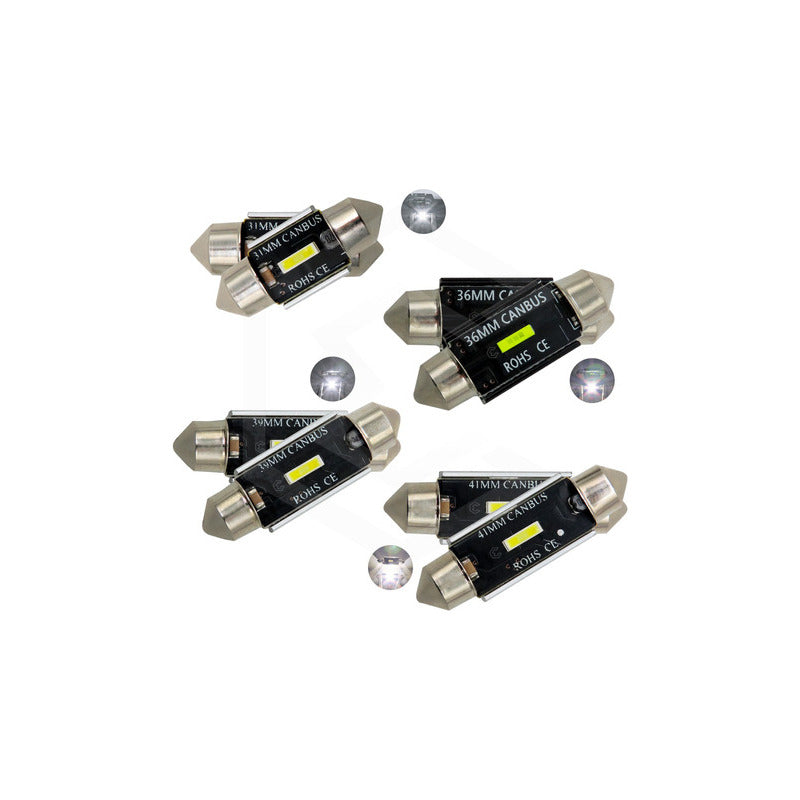 Par De Luz 3 Led Interior Auto Canbus 31mm 41mm 36mm 39mm