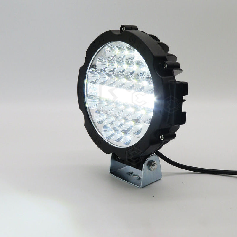 Par Faros Redondo Exploradores 45 Leds Fijo 36,000lm 12-24v