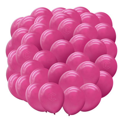 Bolsa 100 Globos Rosa Mexican Brilloso #10 Fiesta Boda Latex