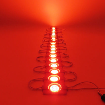 20 Módulos De 9 Led Cob Plasma Redondos Alta Intensidad 12v