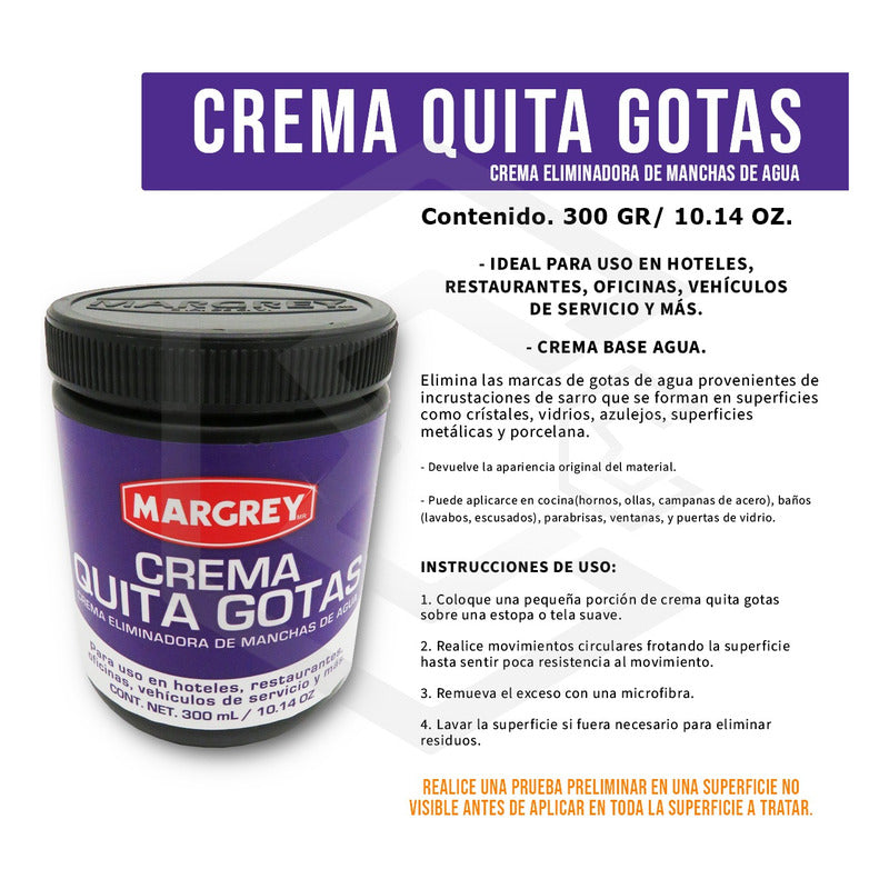 1 Silicrem Olor Cereza 1 Crema Quita Gotas 300 Ml Margrey 10595232 100601232