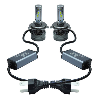 Kit Focos H4 24 Leds Csp 9-30v 34.2w Real Alta Y Baja 8000lm H4