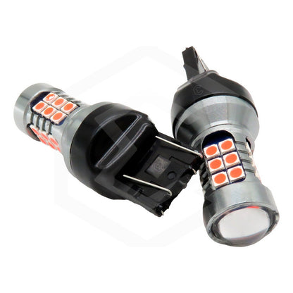 2 Focos 27 Led 1156 1157 3157 7440 7443 No Error Stop Cuarto