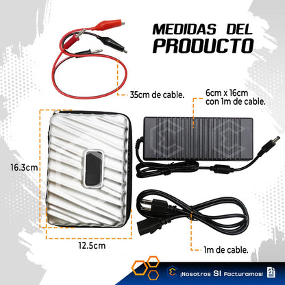 Tester Probador De Focos Faros Barras Led Estuche Portátil Gris