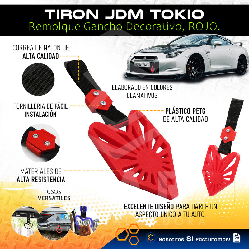 Tiron Nissan Rombo Jdm Tsurikawa Remolque Gancho Decorativo