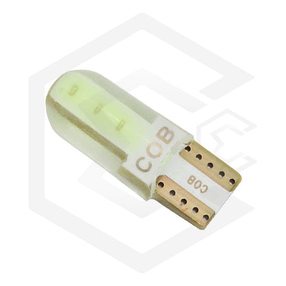 Kit 5 Pares Focos Led Cob Grande Pellizco T10 Silicon Auto