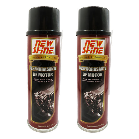 2 Desengrasante Motor Aerosol Alto Poder Quita Grasa Y Sarro