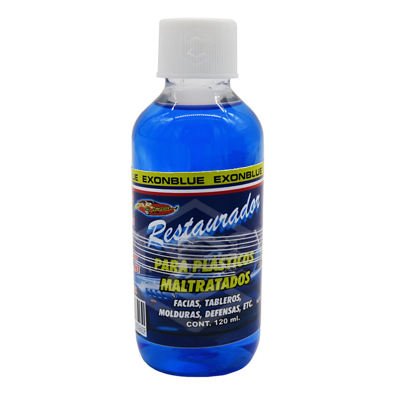 Restaurador Plásticos Maltratados Abrillanta Nutre 120ml Azul