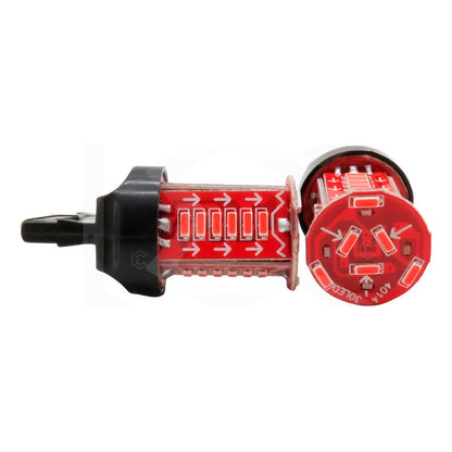 Par De Focos 1156 1157 30 Led Rotativo Estrobo Calaveras 12v