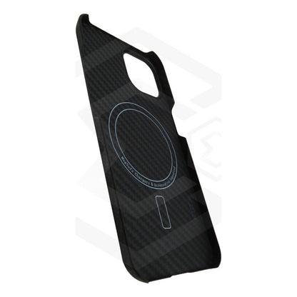 Funda Case De iPhone 13-14 Fibra De Carbono 100% Real