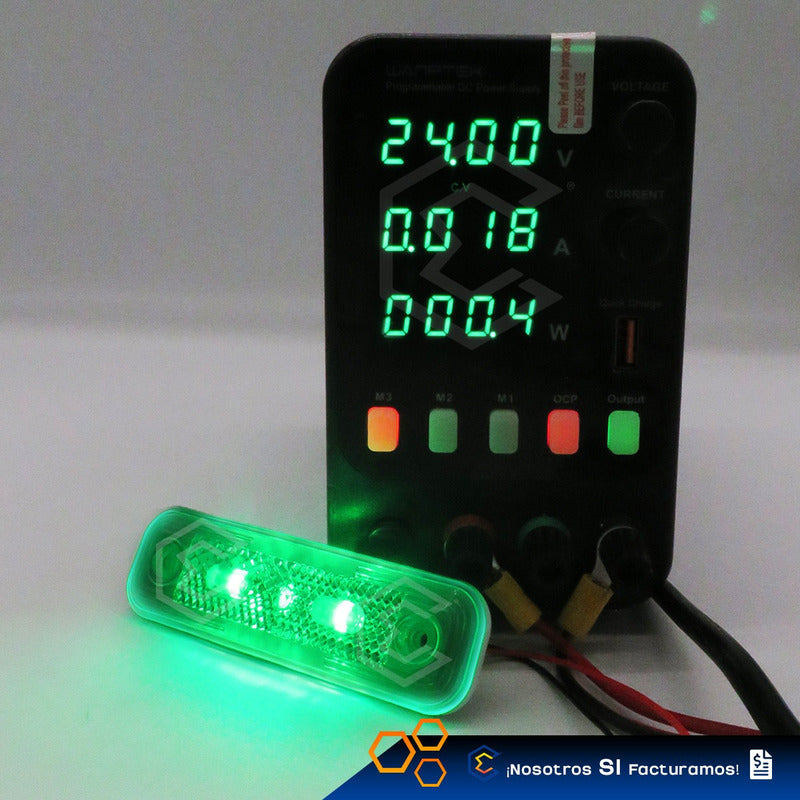 10 Plafón Cuarto Direccional Lateral Led Alta Intensidad 24v
