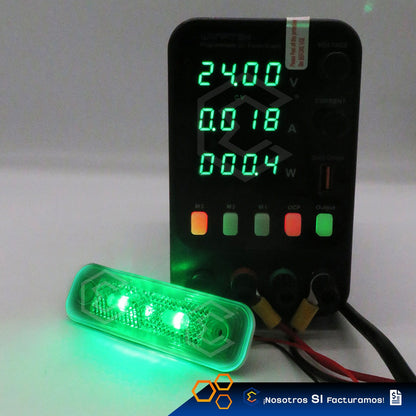 10 Plafón Cuarto Direccional Lateral Led Alta Intensidad 24v