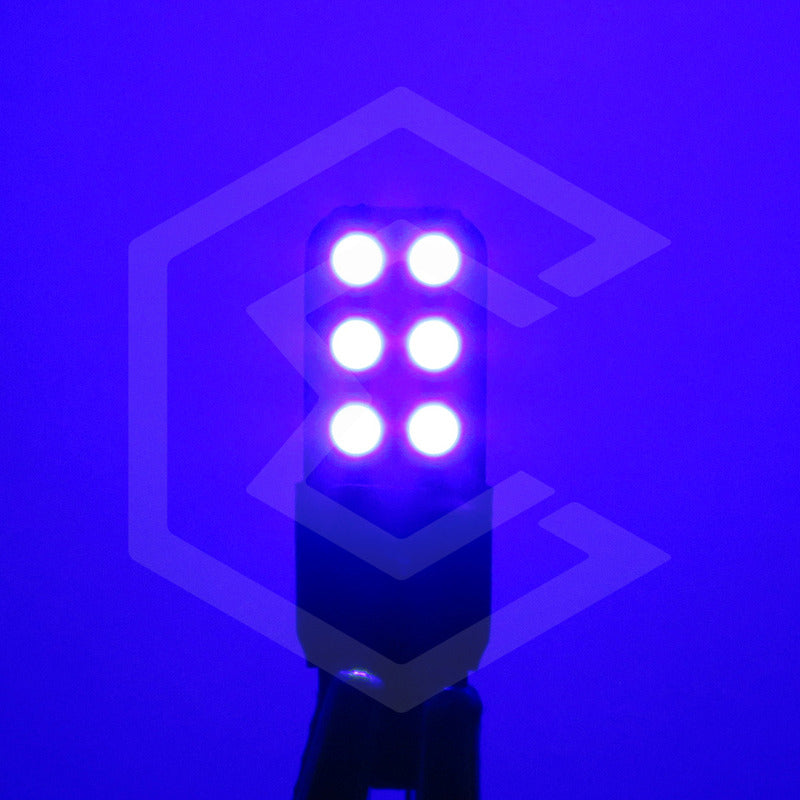 Par De Focos De Pellizco 12 Led 3 Funciones D Estrobo Canbus