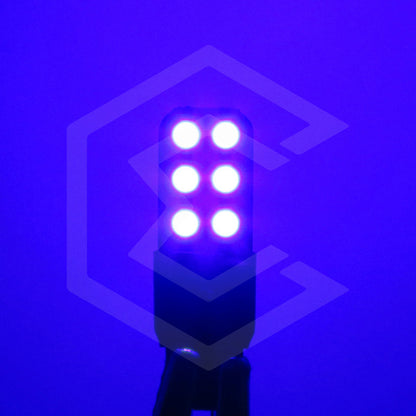 Par De Focos De Pellizco 12 Led 3 Funciones D Estrobo Canbus