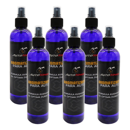 6 Aromatizante P Auto Desodorante Liquido Casa Oficina 270ml