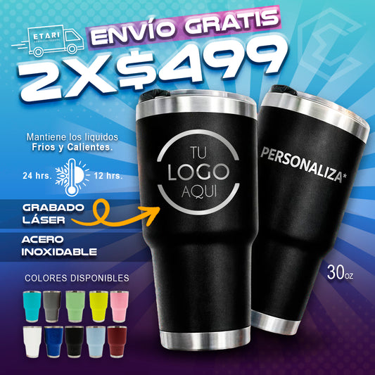 PROMO 2 TERMOS 30 OZ  X 499